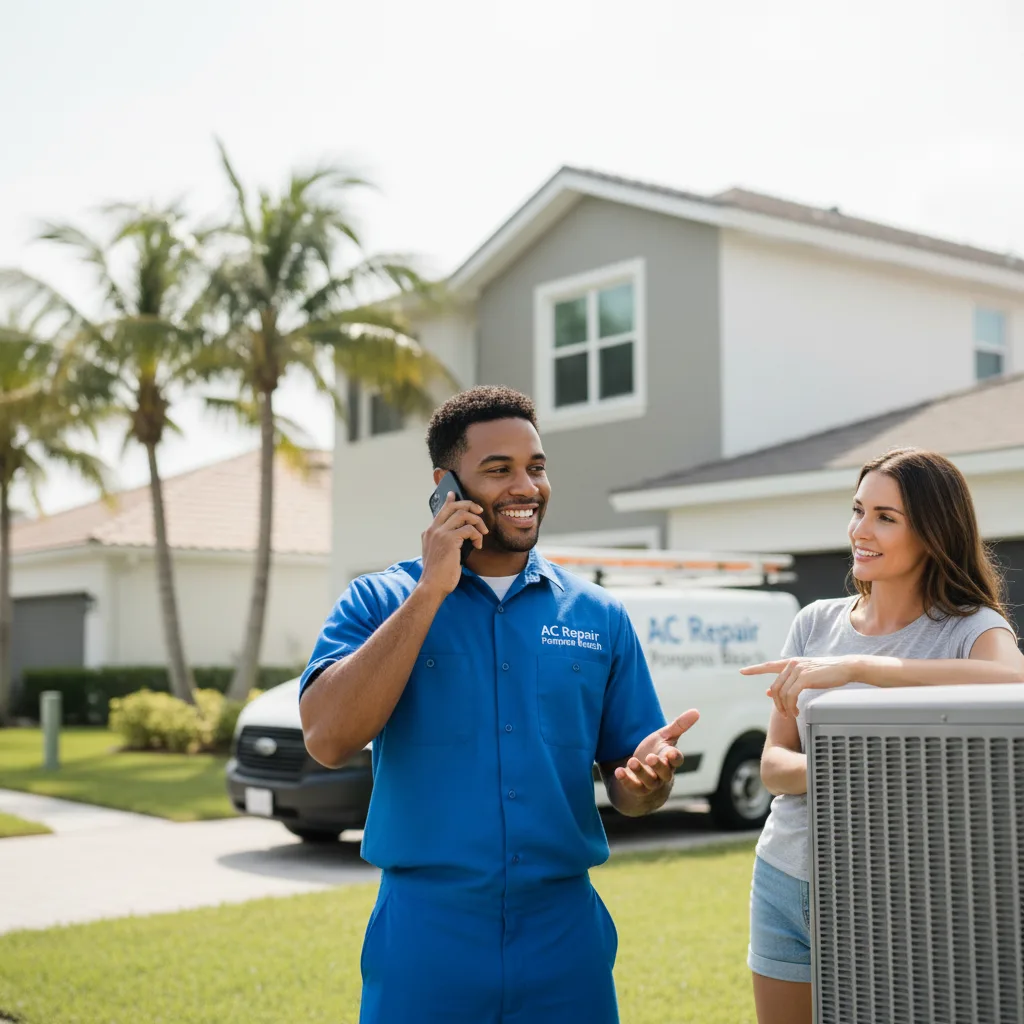 AC Repair Pompano Beach customer support in Glen